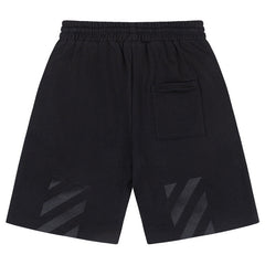 OFF-WHITE Wave Diag Track Shorts