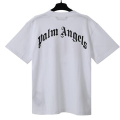 Palm Angels Bear Curved Logo T-Shirts