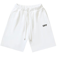 OFF-WHITE Off Logo Print Swim Shorts