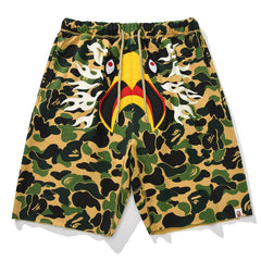 BAPE x READYMADE ABC Camo Eagle Wide Sweat Shorts