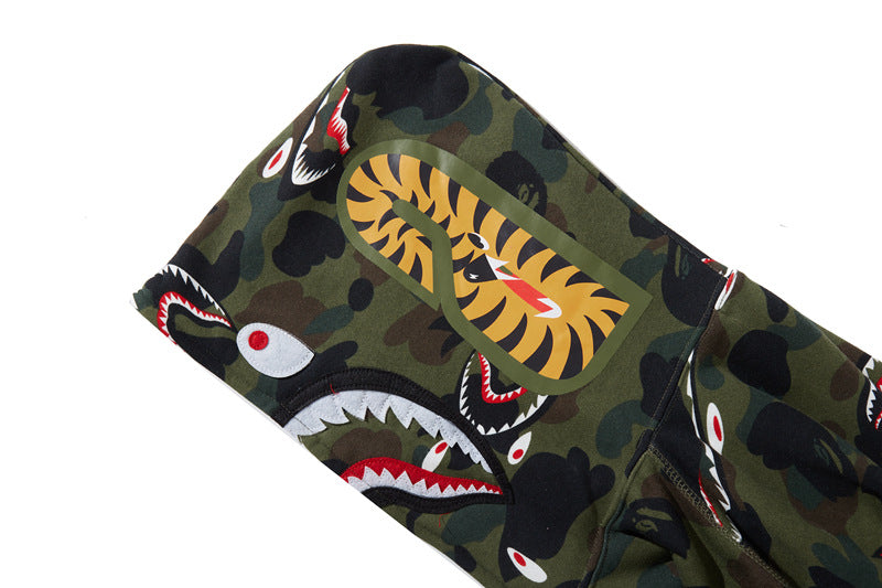 BAPE Shark 1st Camo Shark Zip Hoodie