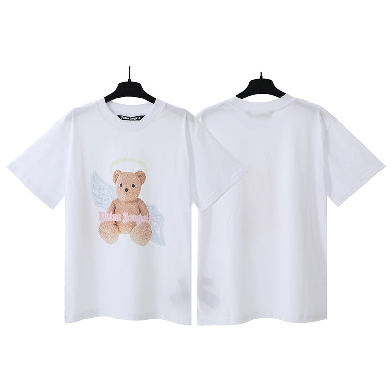 Palm Angels Kids Cotton Angel TeddyT-Shirts