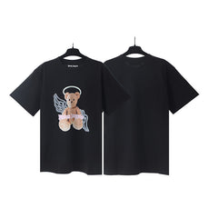 Palm Angels Kids Cotton Angel TeddyT-Shirts