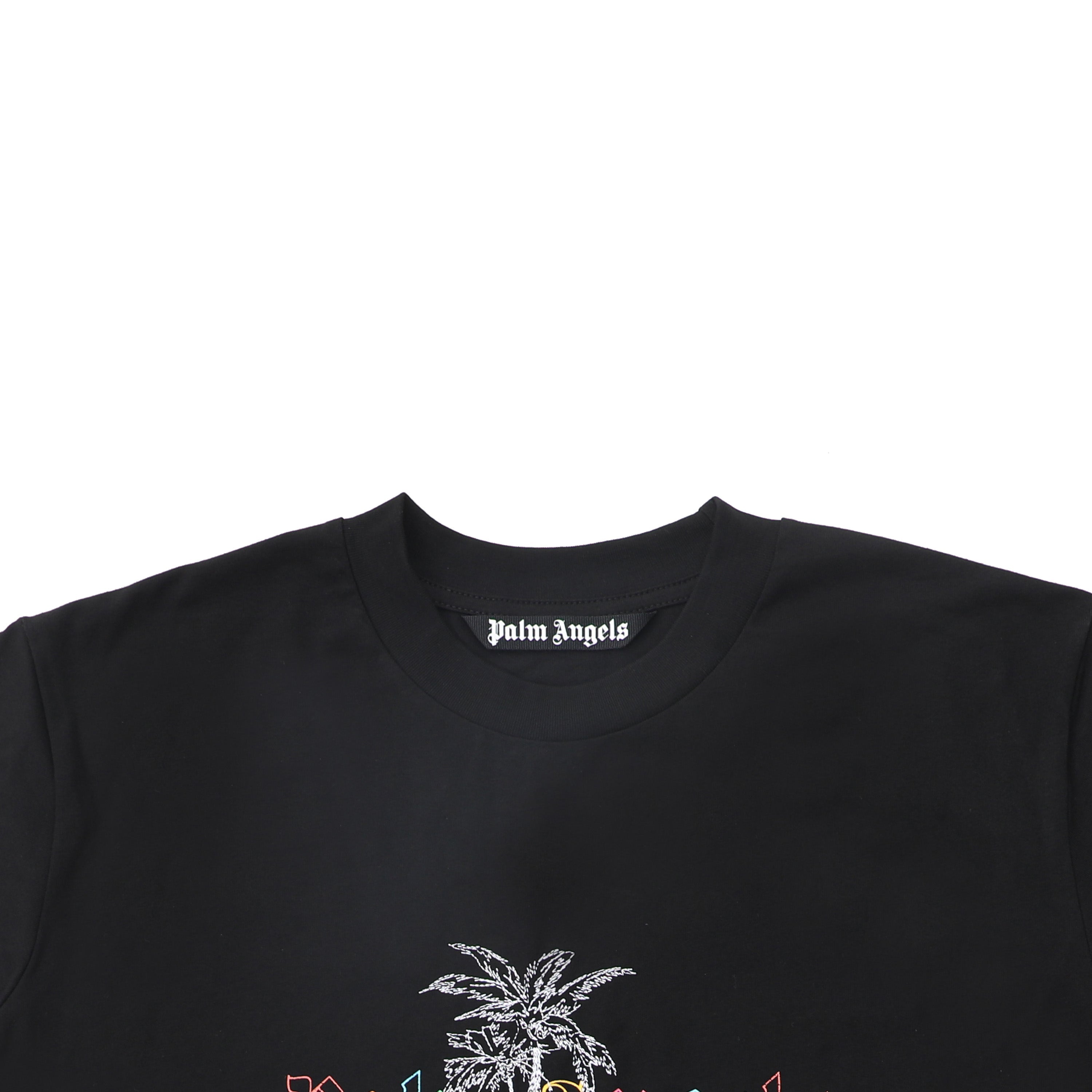 Palm Angels Sunset Palm Logo T-Shirts