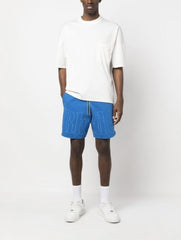 RHUDE logo-print drawstring swim Shorts