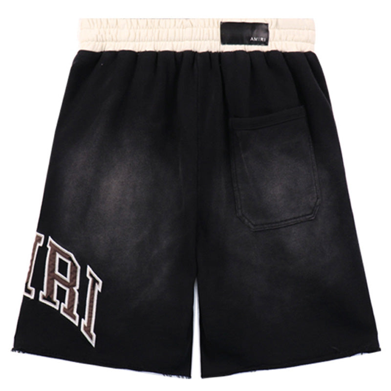 AMIRI Straight-Leg Logo-Appliquéd Cotton-Jersey Shorts