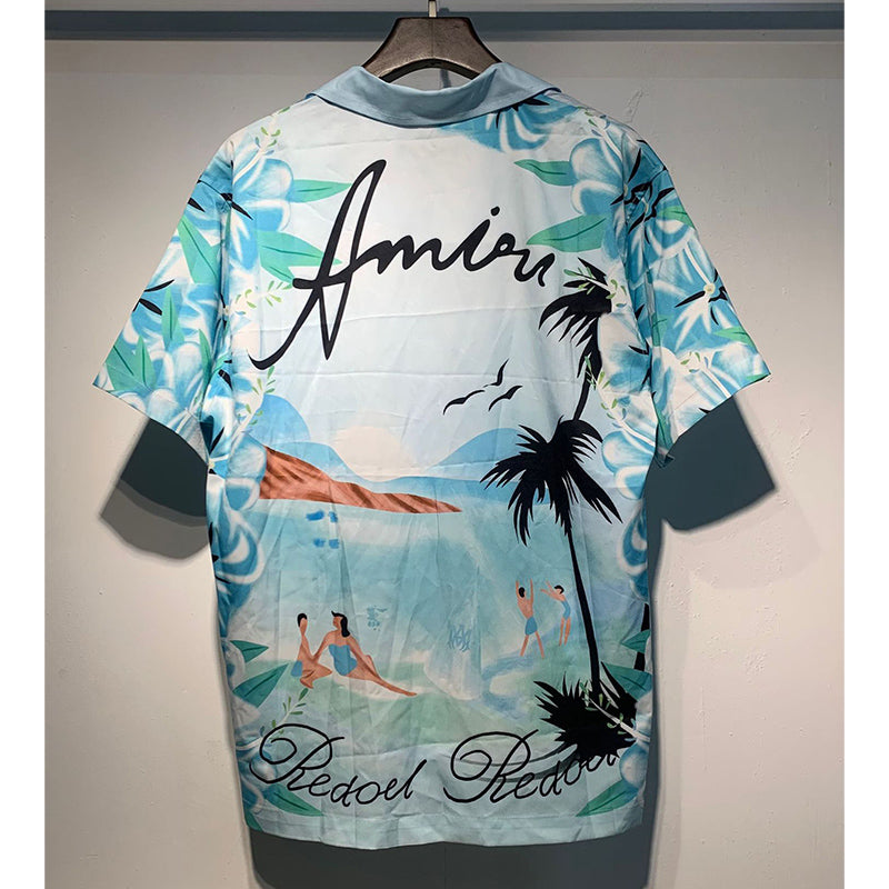 AMIRl Resort Club Bowling Shirt