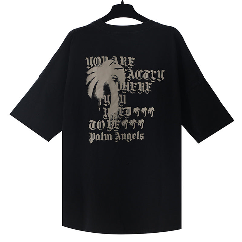 Palm Angels Classic Logo Print T-Shirts