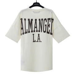 Palm Angels College Drop-Shoulder Cotton T-Shirts