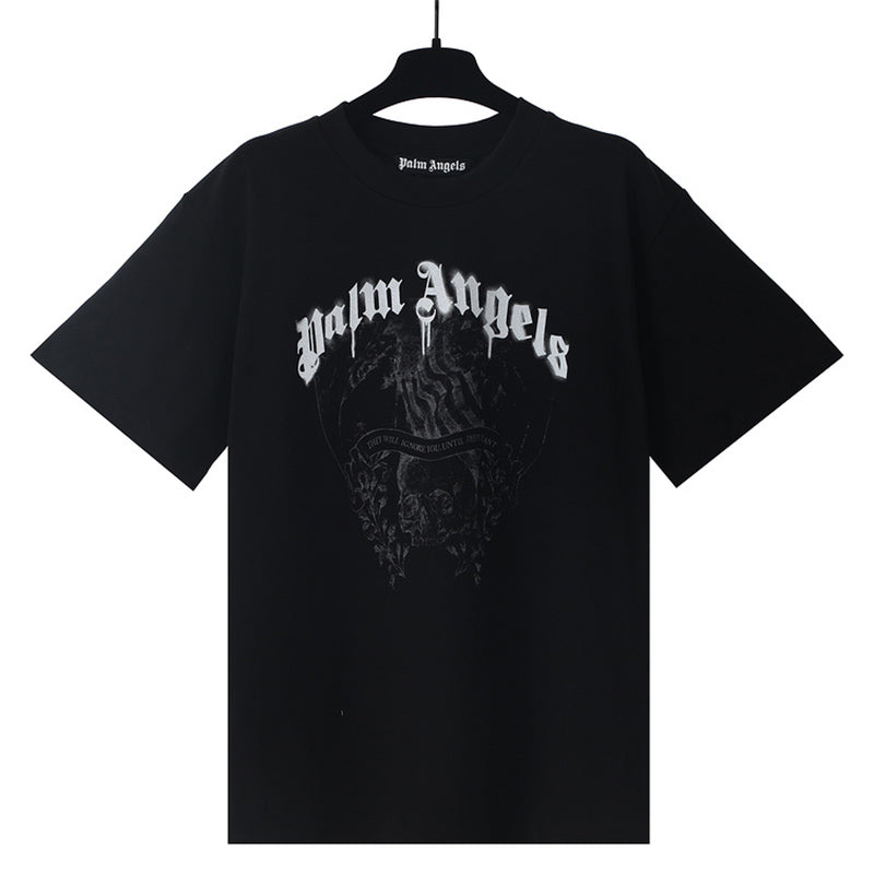 Palm Angels Statement Pencil Cotton T-Shirt