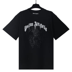 Palm Angels Statement Pencil Cotton T-Shirt