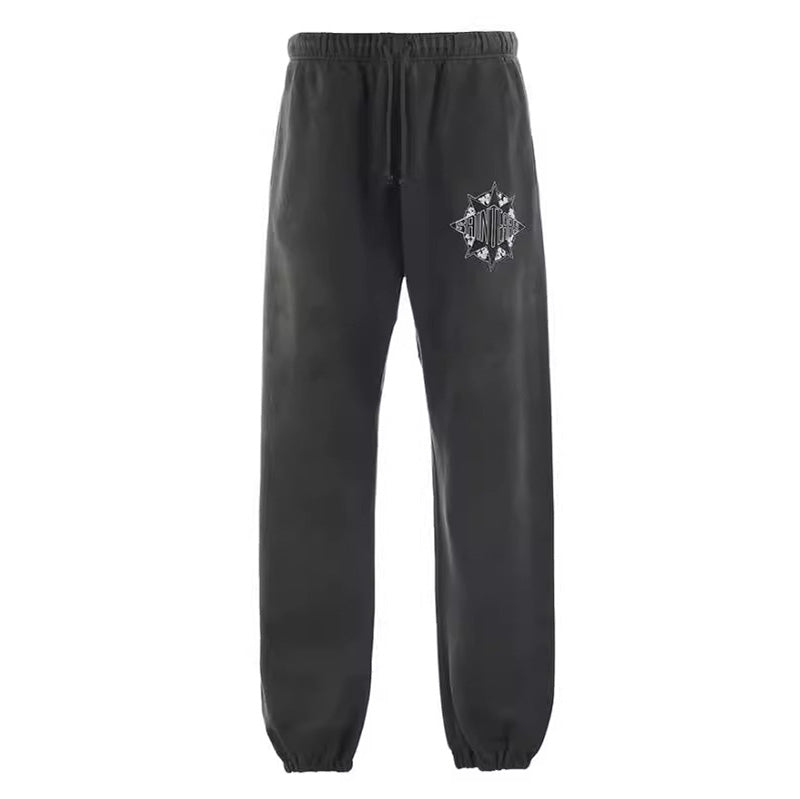 SAINT MICHAEL Denim Tears Logo-Print Cotton-Jersey Sweatpants