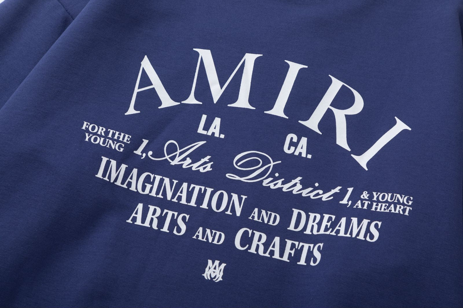 AMIRI Arts District Cropped Crew Sweatshirts