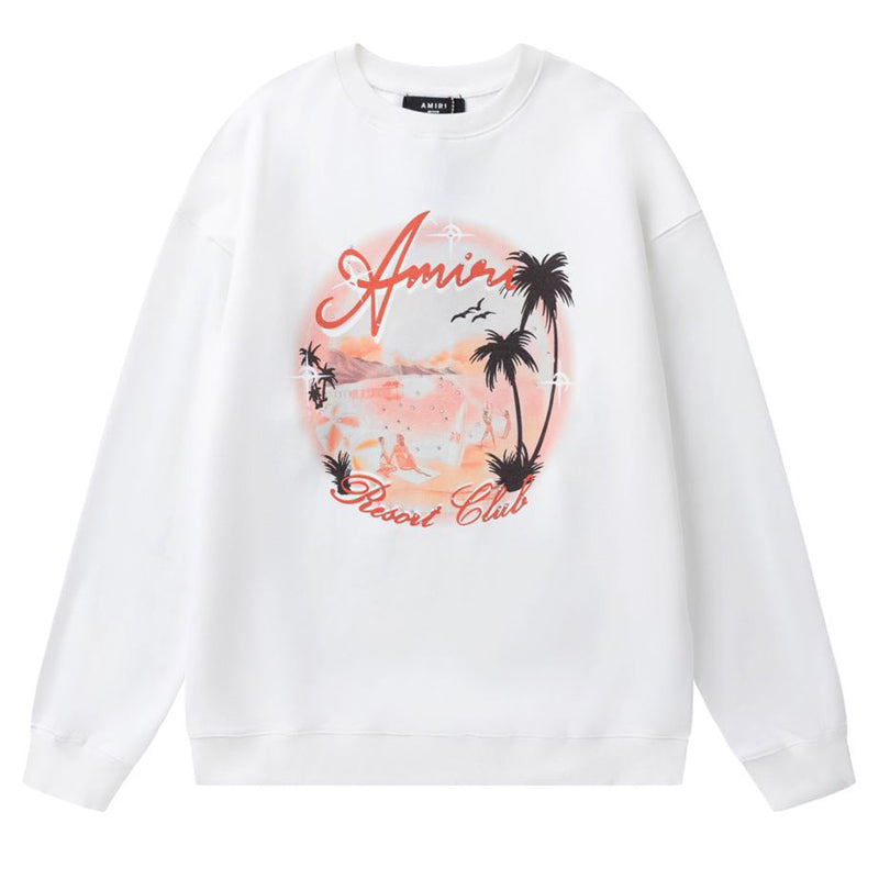 AMIRI Paradise Airbrush Cotton Sweatshirts