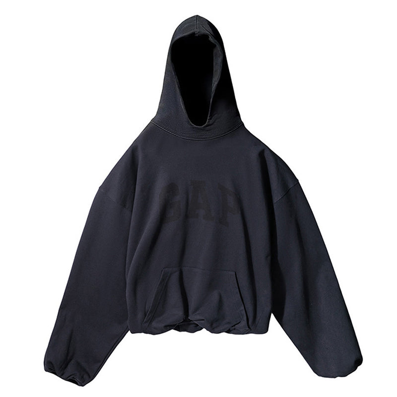 YZY GAP Hoodies Washed black