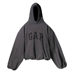 YZY GAP Hoodies Charcoal gray