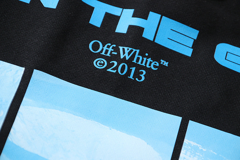 Off White Logo Cotton Sweatshirts