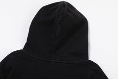 Off White Logo Drawstring Hoodie