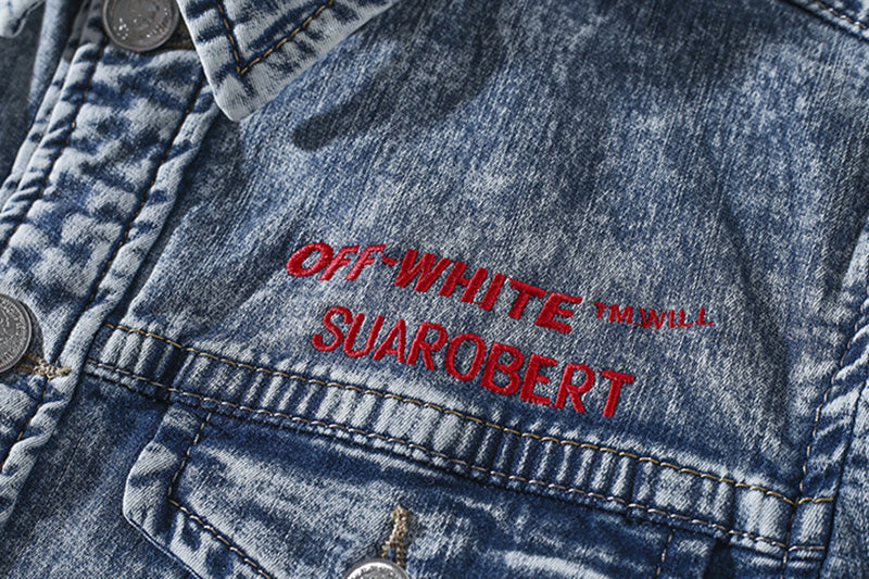 OFF WHITE Arrows Denim Jacket