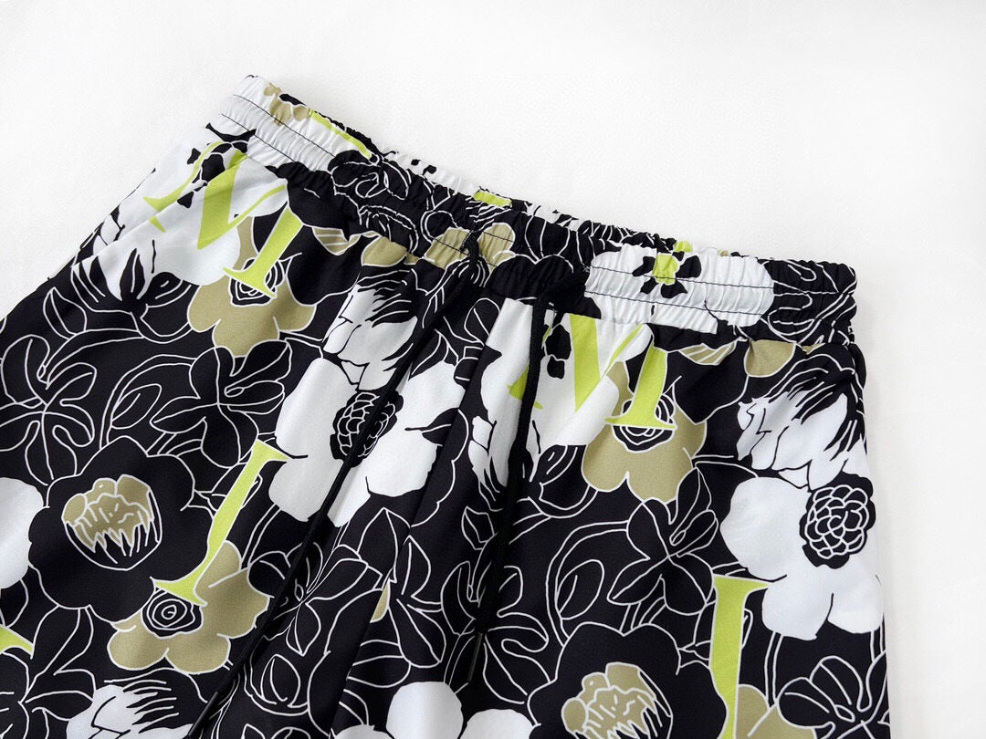 AMIRI Small Floral Print Shorts