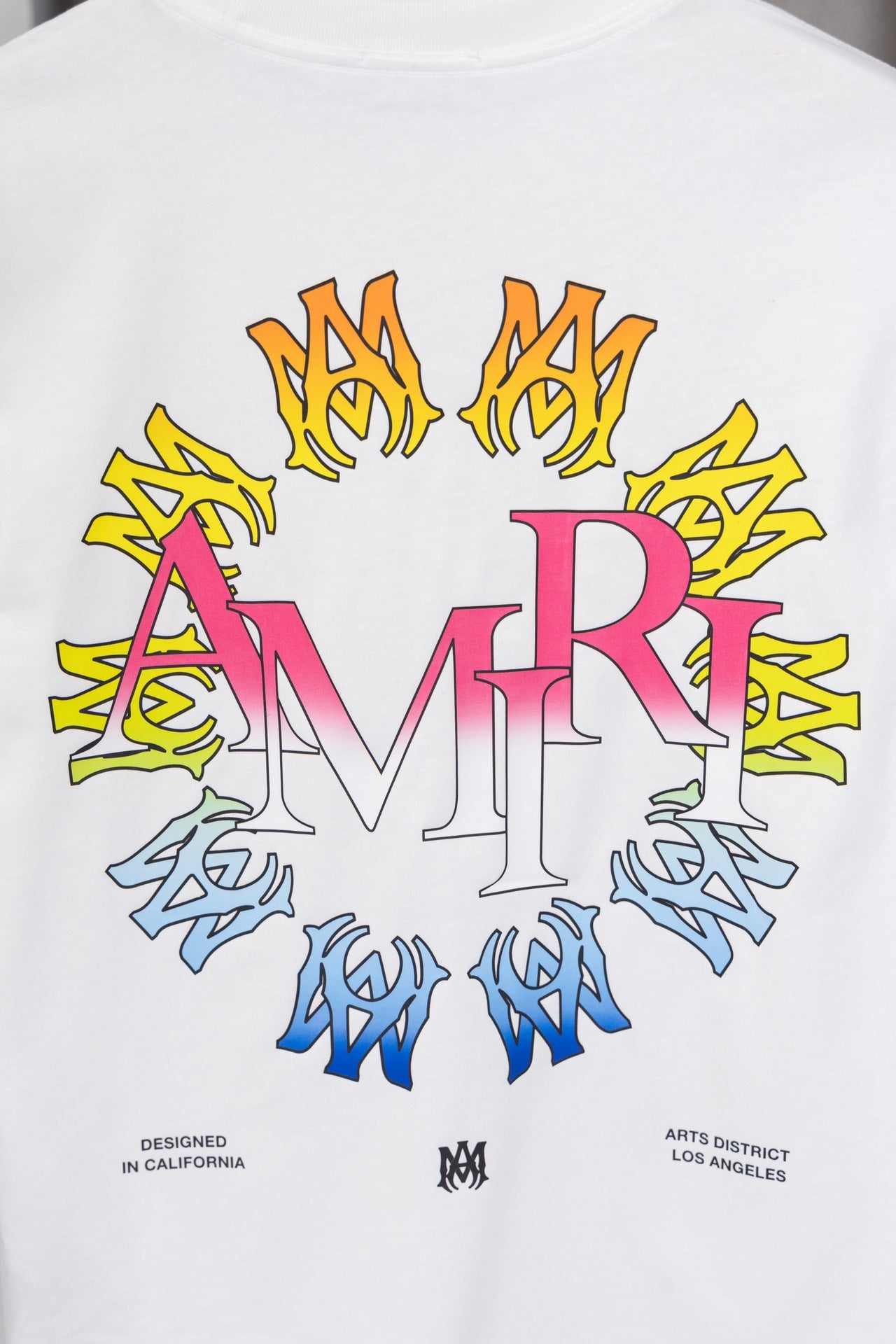 AMIRl Colorful Alphabet Print T-Shirts