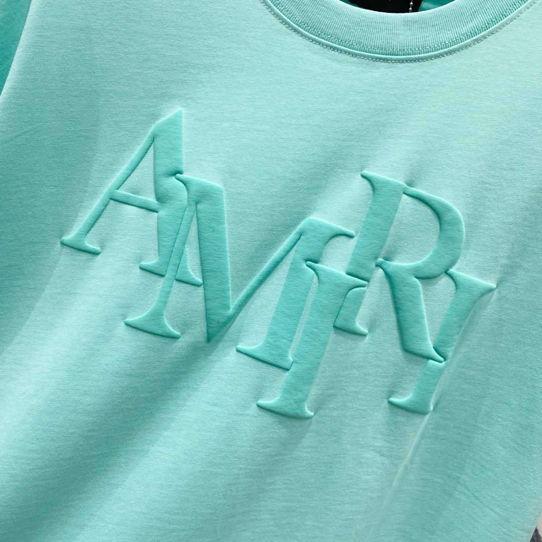 AMIRl Logo-Print Cotton T-Shirts