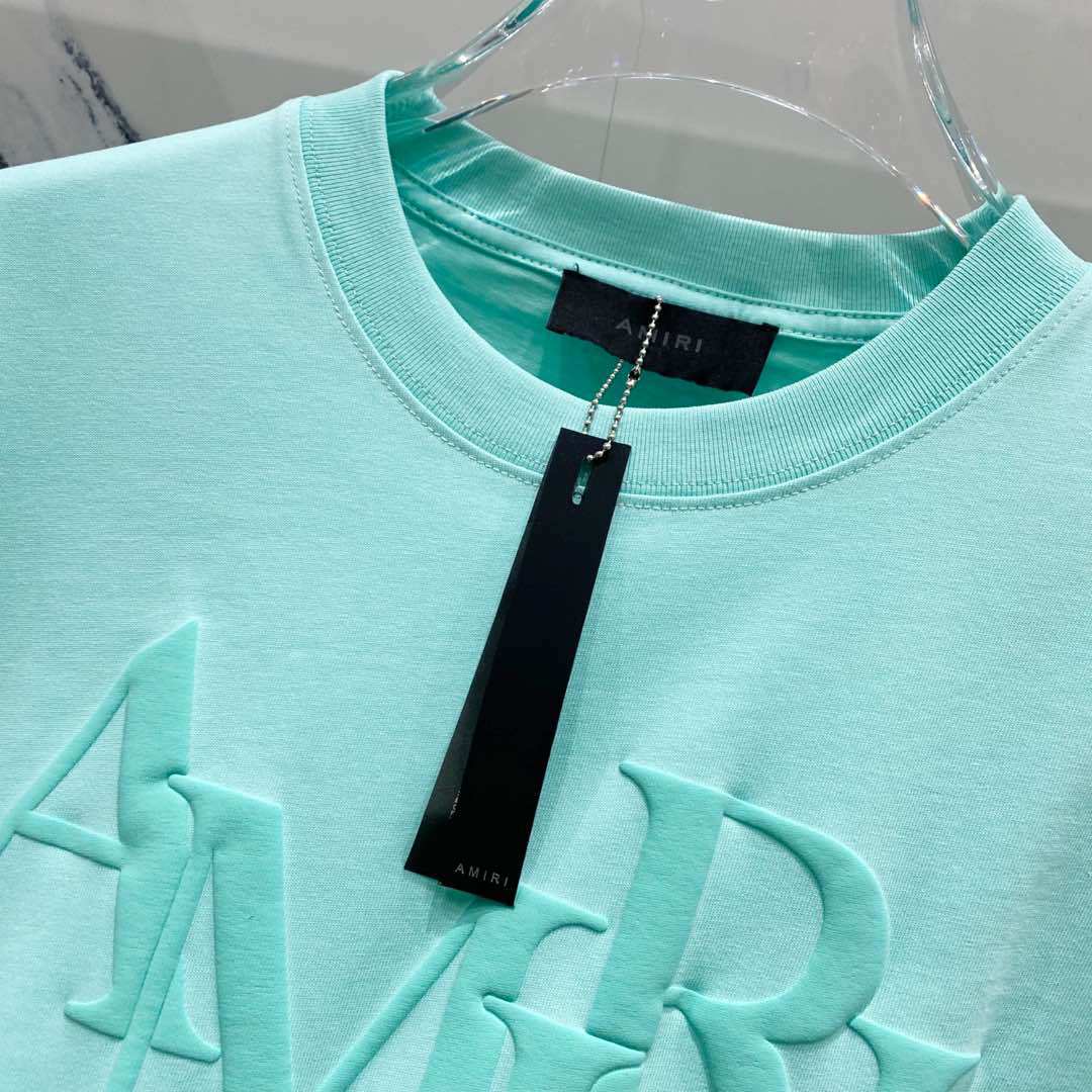 AMIRl Logo-Print Cotton T-Shirts