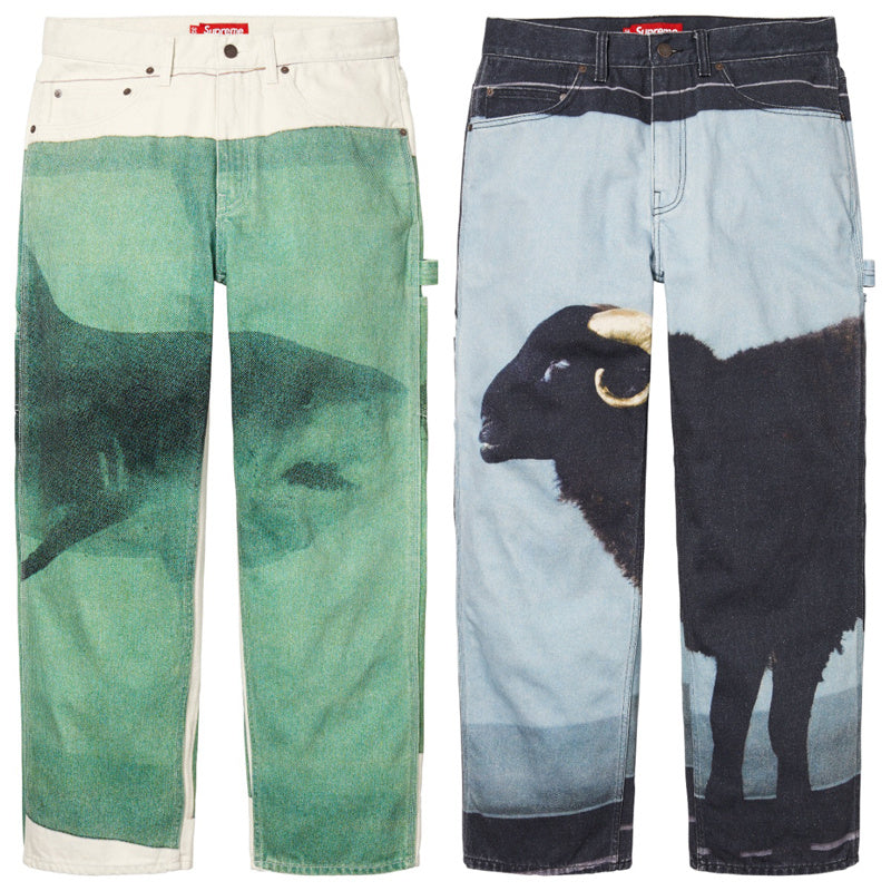 Supreme 25SS Damien Hirst Jeans