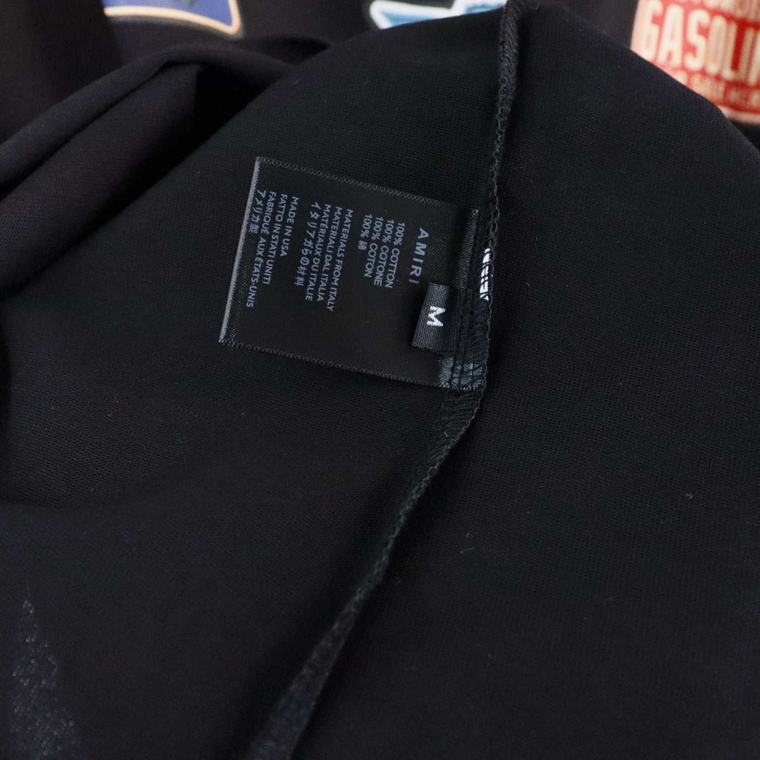 AMIRI Station Patch Tee