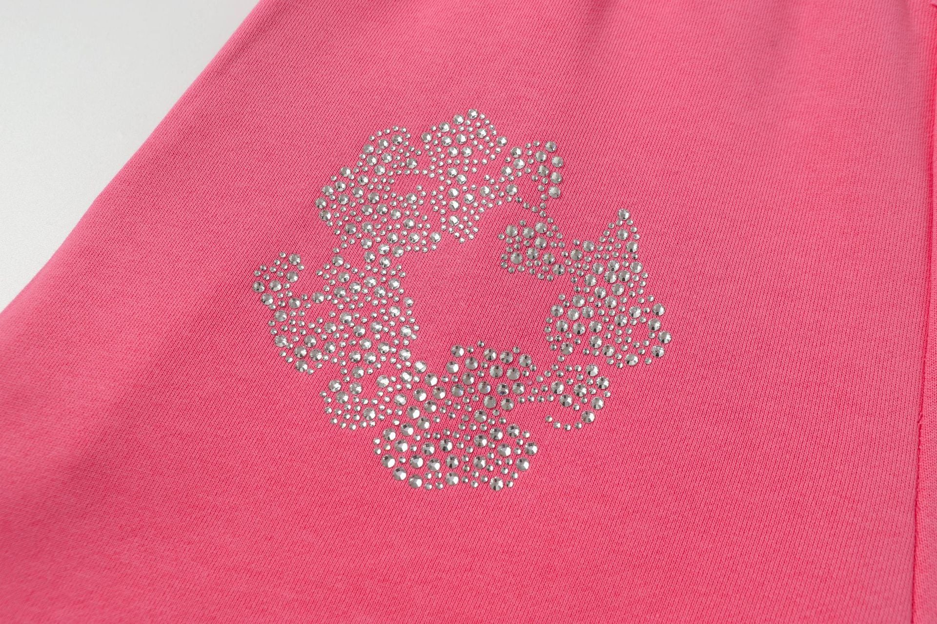 Denim Tears Cashmere Swarovski Cotton Wreath Shorts