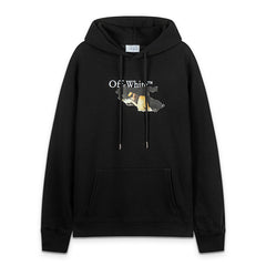 Off-White Graphic-Print  Hoodies