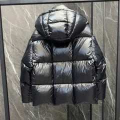 Moncler Black Down Nylon Jacket