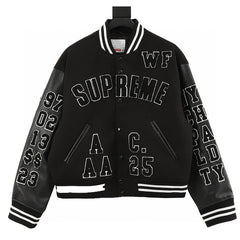 Supreme SS25 week3 Praises Varsity Jacket