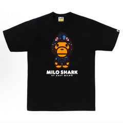 BAPE Color Camo Milo Shark FZH Tee