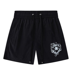 AMIRI Philipp Plein Logo-Print SwimBoard Shorts