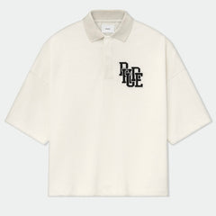 RHUDE  Boxy Cotton-Piqué Polo Shirt
