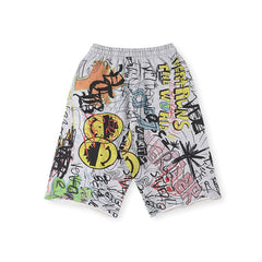 Vertabrae Graffiti Sweat Shorts