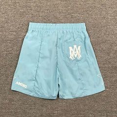 AMIRI Logo-Print Swim Shorts