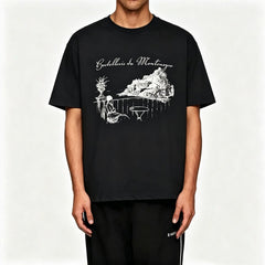 RHUDE Crewneck Cotton Tee