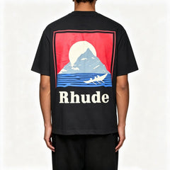 RHUDE Moonlight Regatta Crewneck Tee