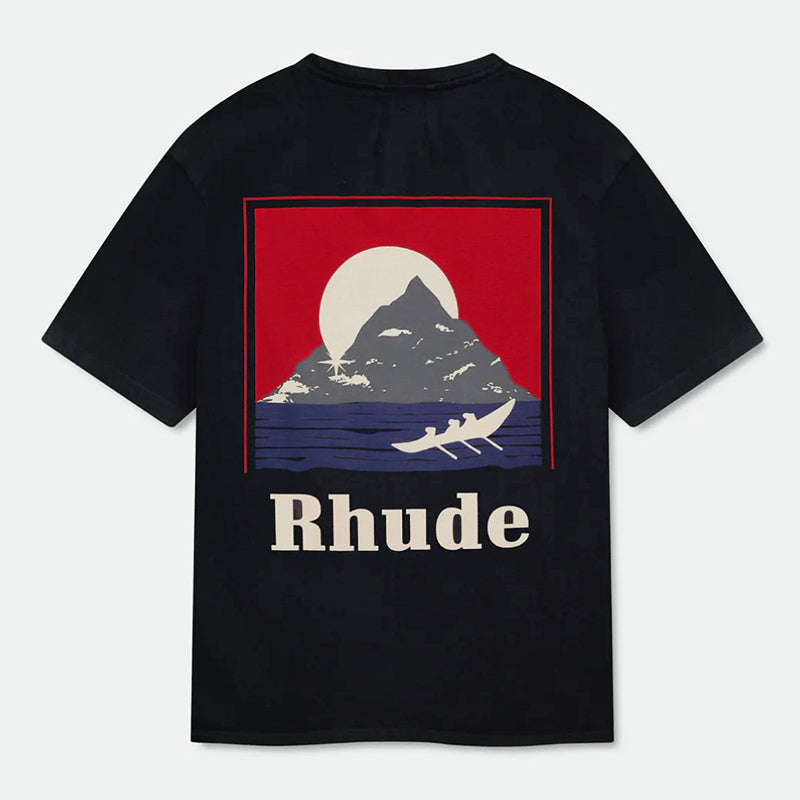 RHUDE Moonlight Regatta Crewneck Tee