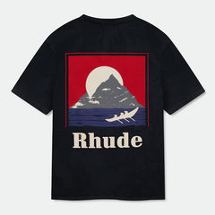 RHUDE Moonlight Regatta Crewneck Tee