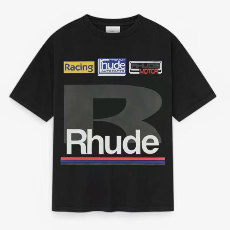 RHUDE Petrol Patch Tee
