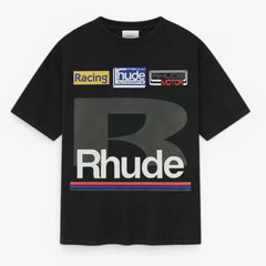 RHUDE Petrol Patch Tee