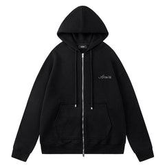 AMIRI Relaxed Zip Up Hoodies