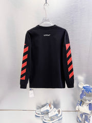 OFF-WHITE Artistic Print Long-Sleeve T-Shirt