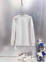 OFF-WHITE Logo Print  Long-Sleeve T-Shirt