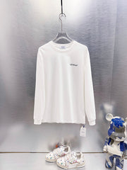OFF-WHITE Logo Print Long-Sleeve T-Shirt