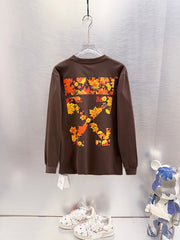 OFF-WHITE Logo Print Long-Sleeve T-Shirt