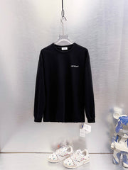 OFF-WHITE Logo Print Long-Sleeve T-Shirt